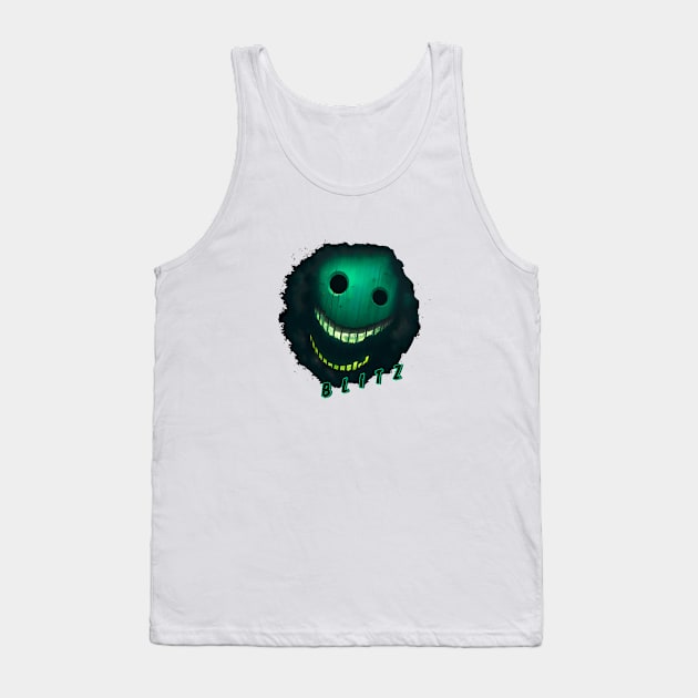 Green Blitz - Roblox Doors Inspired Tank Top by Atomic City Art